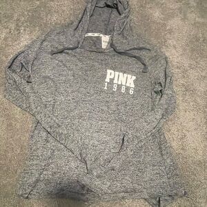 Victoria's Secret PINK 1986 Heather Gray Hoodie